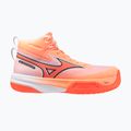 Scarpe da pallavolo Mizuno Neo Jump Mid flamingo coral/lava orange/white