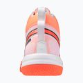Scarpe da pallavolo Mizuno Neo Jump Mid flamingo coral/lava orange/white 3