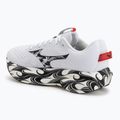 Scarpe da corsa uomo Mizuno Wave Rider 30 Disclosure white/black/high risk red 3