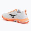 Scarpe da pallamano Mizuno Wave Stealth Elite white/lava orange 3