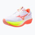 Scarpe da corsa donna Mizuno Wave Rider 30 white/flamingo coral/lime pulp 3