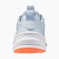Scarpe da pallamano donna Mizuno Wave Stealth Neo 2.1 blue finch/lava orange/white 2
