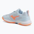 Scarpe da pallamano donna Mizuno Wave Stealth Elite blue finch/white 3