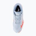 Scarpe da pallavolo donna Mizuno Wave Lightning Pro Mid blue finch/lava orange/flamingo coral 5