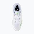 Scarpe da pallavolo donna Mizuno Wave Lightning Pro Mid white/aqua gray/ambrosia 5