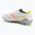 Scarpe da calcio Mizuno Morelia Neo V β Pro AG white/lava orange/evening primrose 3