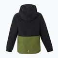 REGATTA Hanleigh II giacca antipioggia per bambini nero/verde nefrite/verde verde oliva 8