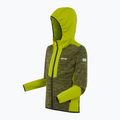 Felpa con cappuccio in pile per bambini REGATTA Dissolver X verde nefrite/verde verde scuro/nero 8