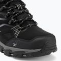 Stivali da trekking da uomo REGATTA Holcombe III Low nero/granito 7