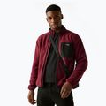 Pile uomo REGATTA Frankie Full Zip dark maroon 4
