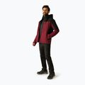 Giacca 3 in 1 da uomo REGATTA Wentwood dark maroon/black 2