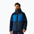 Giacca impermeabile da uomo REGATTA Maland Insulated snorkel blue/moonlight denim