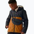Giacca a vento per bambini REGATTA Hillain Warm black/pumpkin spice/ash 4