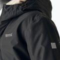 Giacca a vento per bambini REGATTA Hillain Warm black/pumpkin spice/ash 7