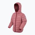Giacca per bambini REGATTA Hooded Marizion dusty rose/dark pimento 3