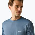 Maglia a maniche lunghe da trekking da uomo REGATTA Mindoi Anti Insect china blue 4