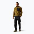 Pile uomo REGATTA Frankie Borg Half Zip rich tan/black 2