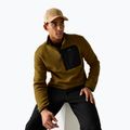 Pile uomo REGATTA Frankie Borg Half Zip rich tan/black 4