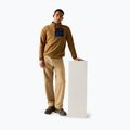 Pile uomo REGATTA Frankie Half Zip rich tan/navy 2