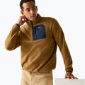 Pile uomo REGATTA Frankie Half Zip rich tan/navy 4