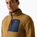 Pile uomo REGATTA Frankie Half Zip rich tan/navy 6