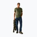 T-shirt da uomo Regatta ClineIX dark khaki mountain reflect 2