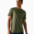 T-shirt da uomo Regatta ClineIX dark khaki mountain reflect 3
