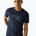 T-shirt da uomo REGATTA ClineIX navy mountain lines 3