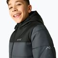 Giacca imbottita per bambini REGATTA Lofthouse black/seal grey 7