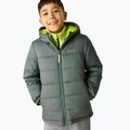 Giacca imbottita per bambini REGATTA Lofthouse dark forest green/wild lime