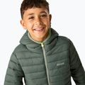 Giacca imbottita per bambini REGATTA Lofthouse dark forest green/wild lime 8