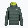 Giacca imbottita per bambini REGATTA Lofthouse dark forest green/wild lime 13