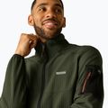 Felpa da uomo REGATTA Baslinn dark khaki/black 7