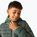 Piumino bambino REGATTA Hooded Marizion dark forest green/wild lime 8