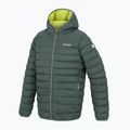Piumino bambino REGATTA Hooded Marizion dark forest green/wild lime 16