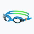 Occhialini da nuoto per bambini Speedo Skoogles azure blue/fluro green/fluro orange/clear