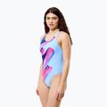 Costume da bagno intero donna Speedo FL Placement Printed Powerback brushy shadows/cruise 4