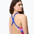 Costume da bagno intero donna Speedo FL Placement Printed Powerback brushy shadows/cruise 5