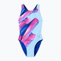 Costume da bagno intero donna Speedo FL Placement Printed Powerback brushy shadows/cruise 7