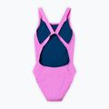 Costume da bagno intero donna Speedo Solid Leaderback orchid shine 2