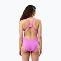 Costume da bagno intero donna Speedo Solid Leaderback orchid shine 4