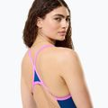 Costume da bagno intero donna Speedo Solid Turnback denim teal 4