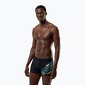 Boxer da bagno uomo Speedo Medley Logo Aquashort anthracite/hyper teal 5