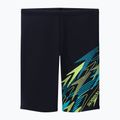Costume da gara uomo Speedo Medley Logo Jammer anthracite/hyper teal