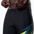 Costume da gara uomo Speedo Medley Logo Jammer anthracite/hyper teal 7
