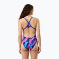 Costume da bagno intero donna Speedo FL Printed Turnback brushy glitch/hope 2