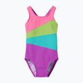 Costume da bagno intero bambino Speedo Radiating Splice neon jelly
