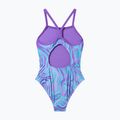 Costume da bagno intero bambino Speedo Print Thinstrap pace purple 2