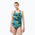 Costume da bagno intero donna Speedo Hyperboom Print Medalist hyper teal