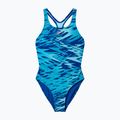 Costume da bagno intero bambino Speedo Hyperboom Print Medalist night watch/hyper teal